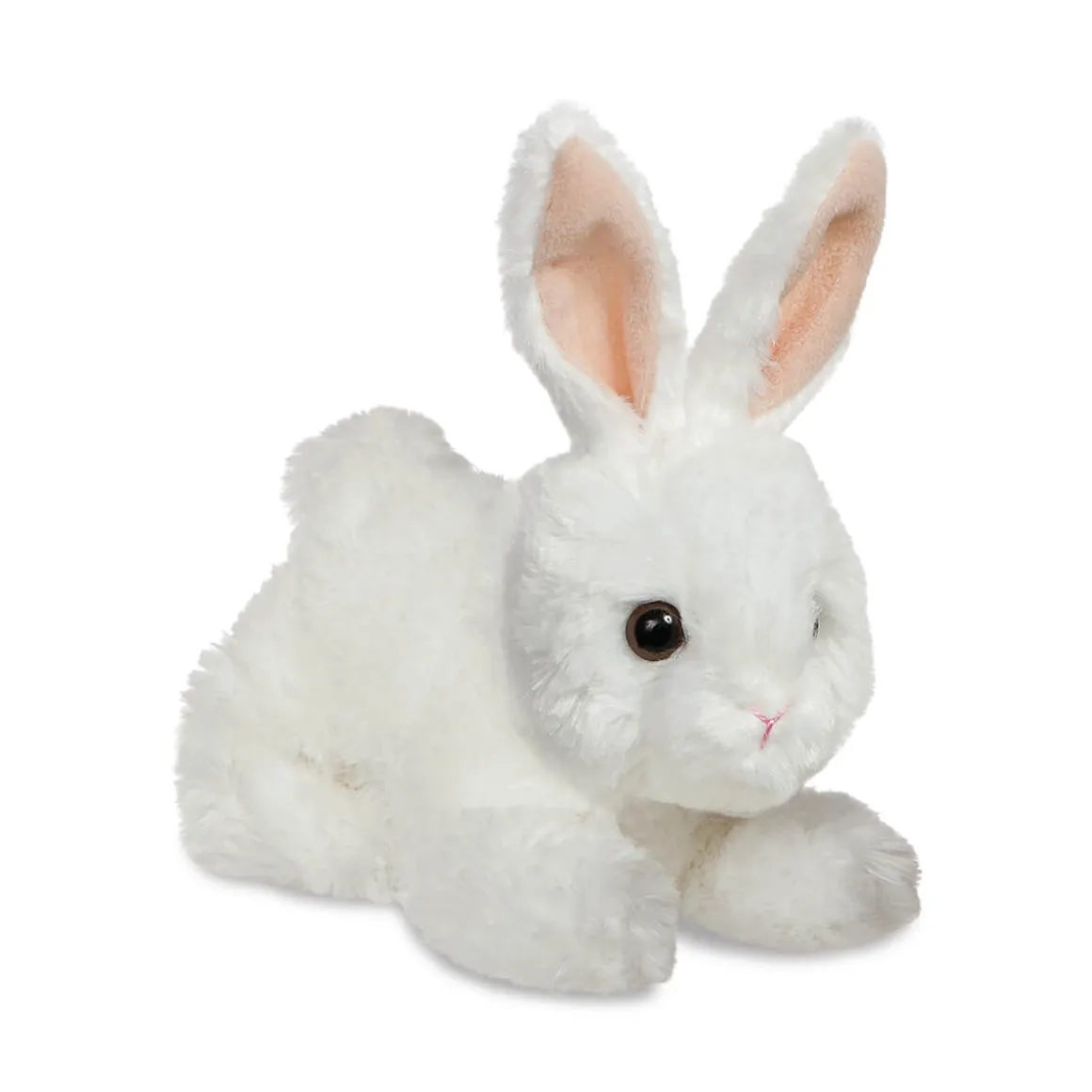 White Baby Bunny Mini Flopsie by Aurora