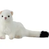White Ferret Standing (48cm) by Hansa