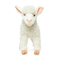 White Lamb Standing (32cm) by Hansa