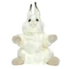 White Rabbit Hand Puppet (34cm) by Hansa
