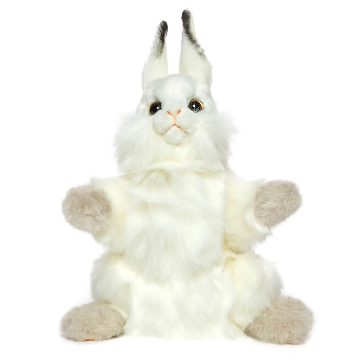 White Rabbit Hand Puppet (34cm) by Hansa