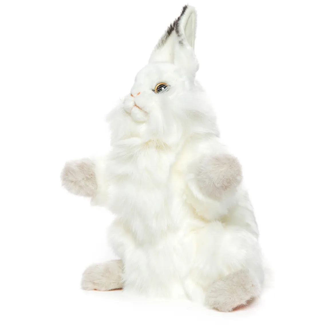 White Rabbit Hand Puppet (34cm) by Hansa