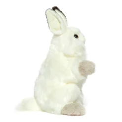 White Rabbit Hand Puppet (34cm) by Hansa