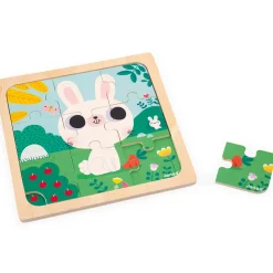 White Rabbit Puzzle by Janod