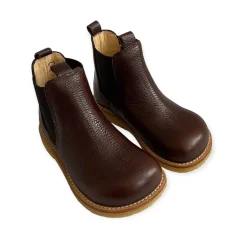 Wide Fit Classic Chelsea Boots in Angulus Brown by Angulus