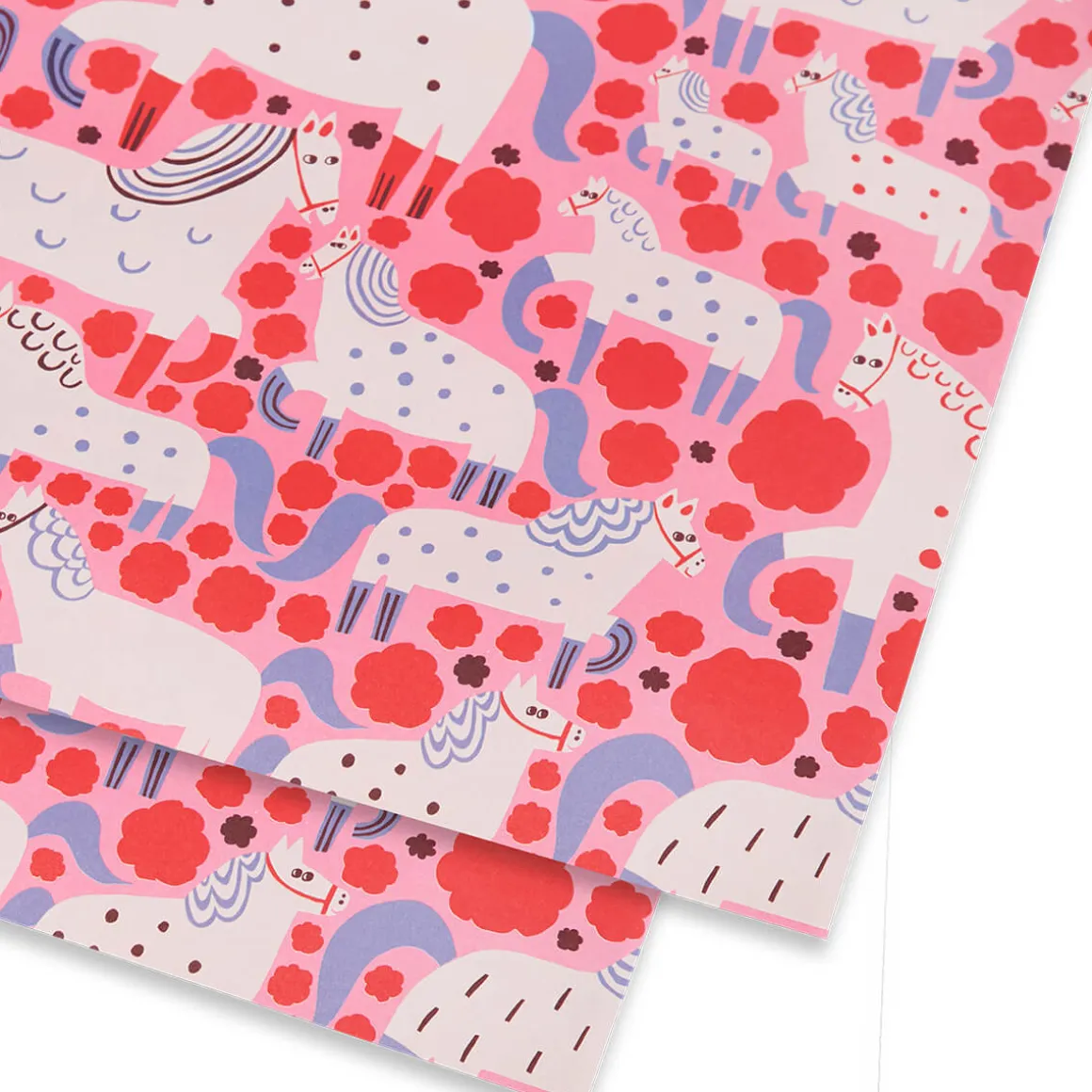 Wild Horse Gift Wrap by Monika Forsberg for Lagom Design