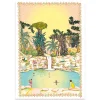 Wild Swimming Greetings Card by Wildflower Cards