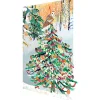 Wild Winter's Song Tree Laser Cut Christmas Greetings Card By Roger La Borde