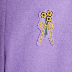 Winter Flowers Micro Fleece Trousers by Mini Rodini
