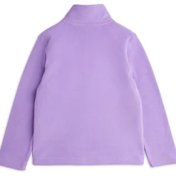 Winter Flowers Microfleece Zip Long Sleeve Top by Mini Rodini