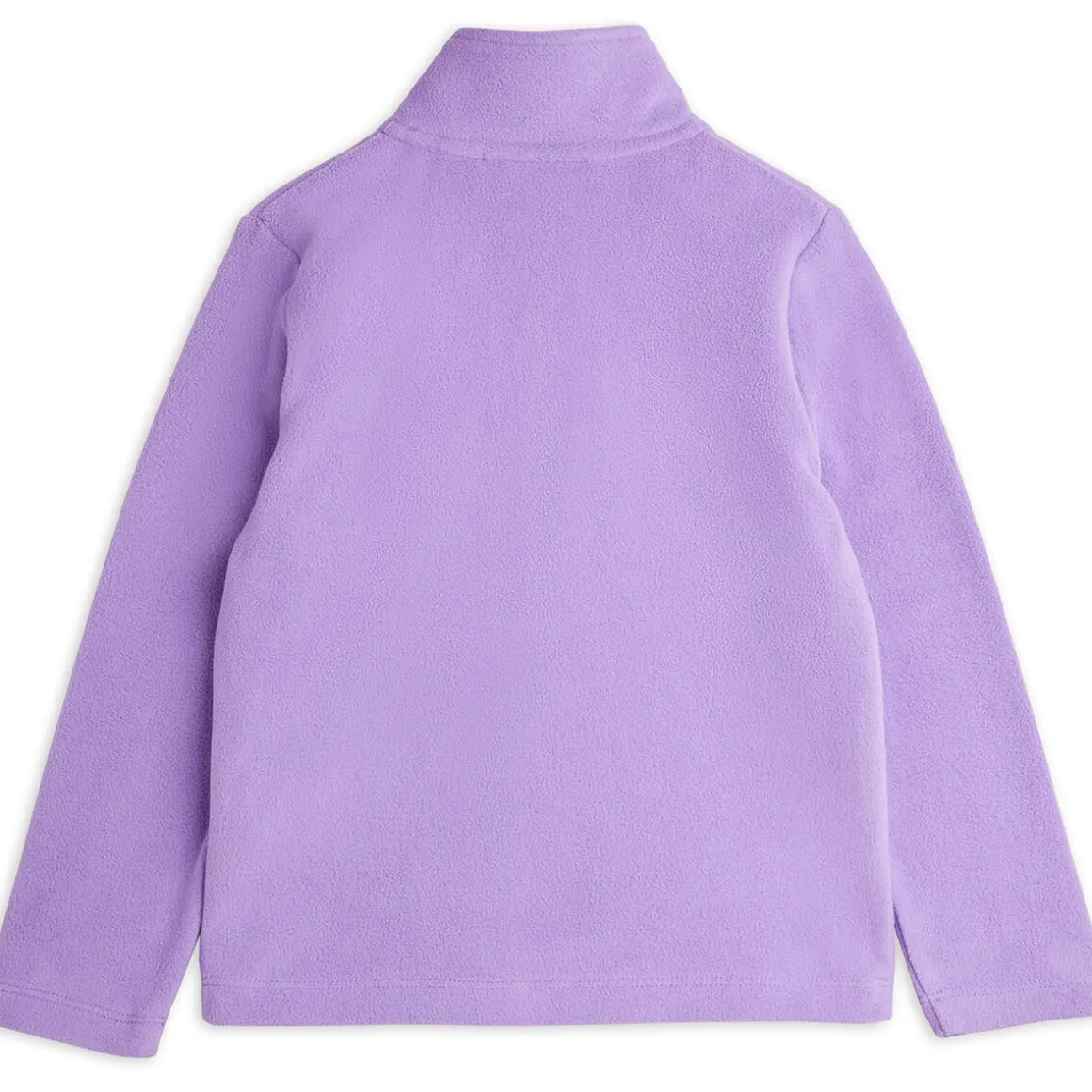 Winter Flowers Microfleece Zip Long Sleeve Top by Mini Rodini