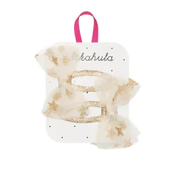 Wish Upon A Star Tulle Bow Hair Clips by Rockahula