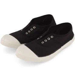 Women's Elly Tennis Shoe in Carbon by Bensimon