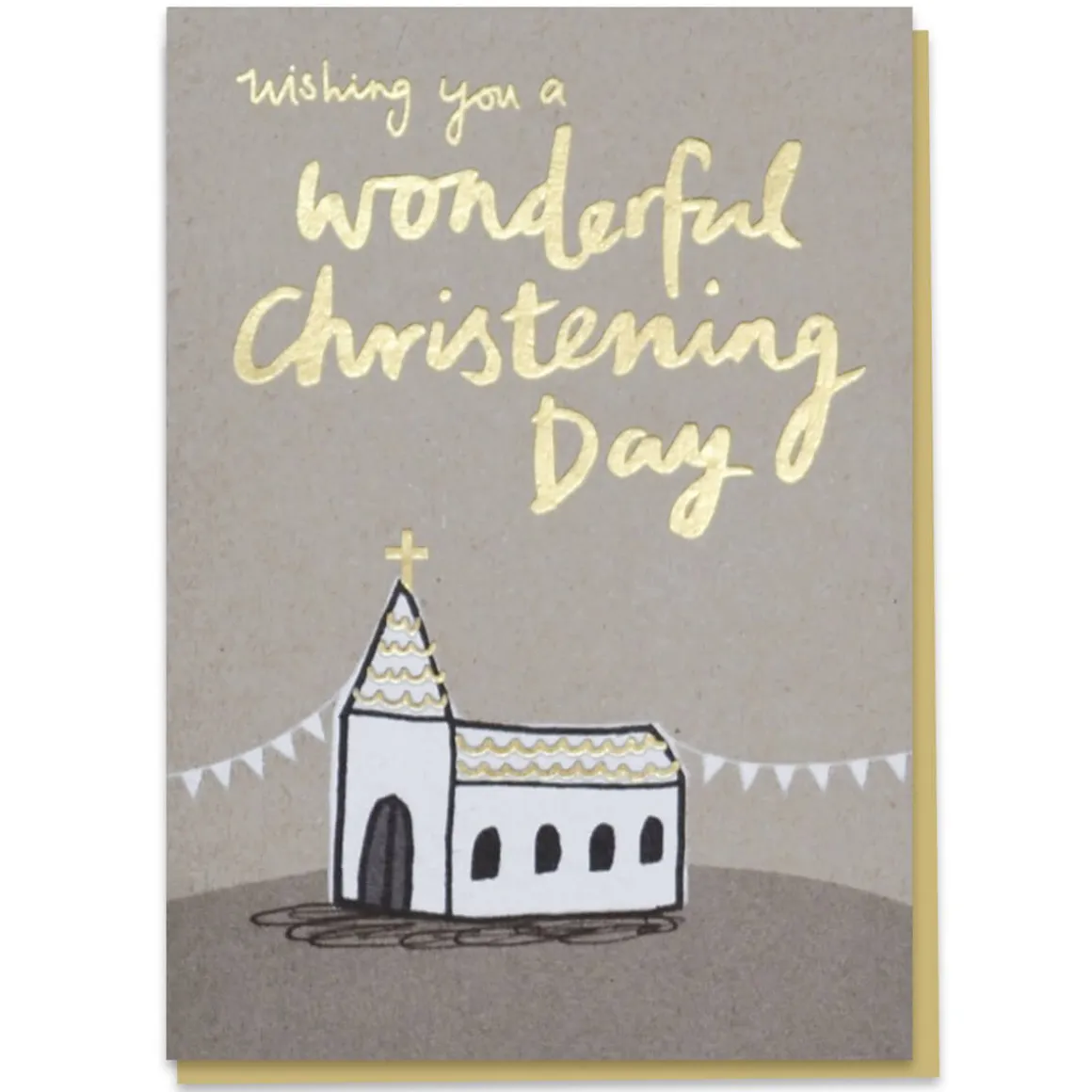 Wonderful Christening Greetings Card by Stormy Knight