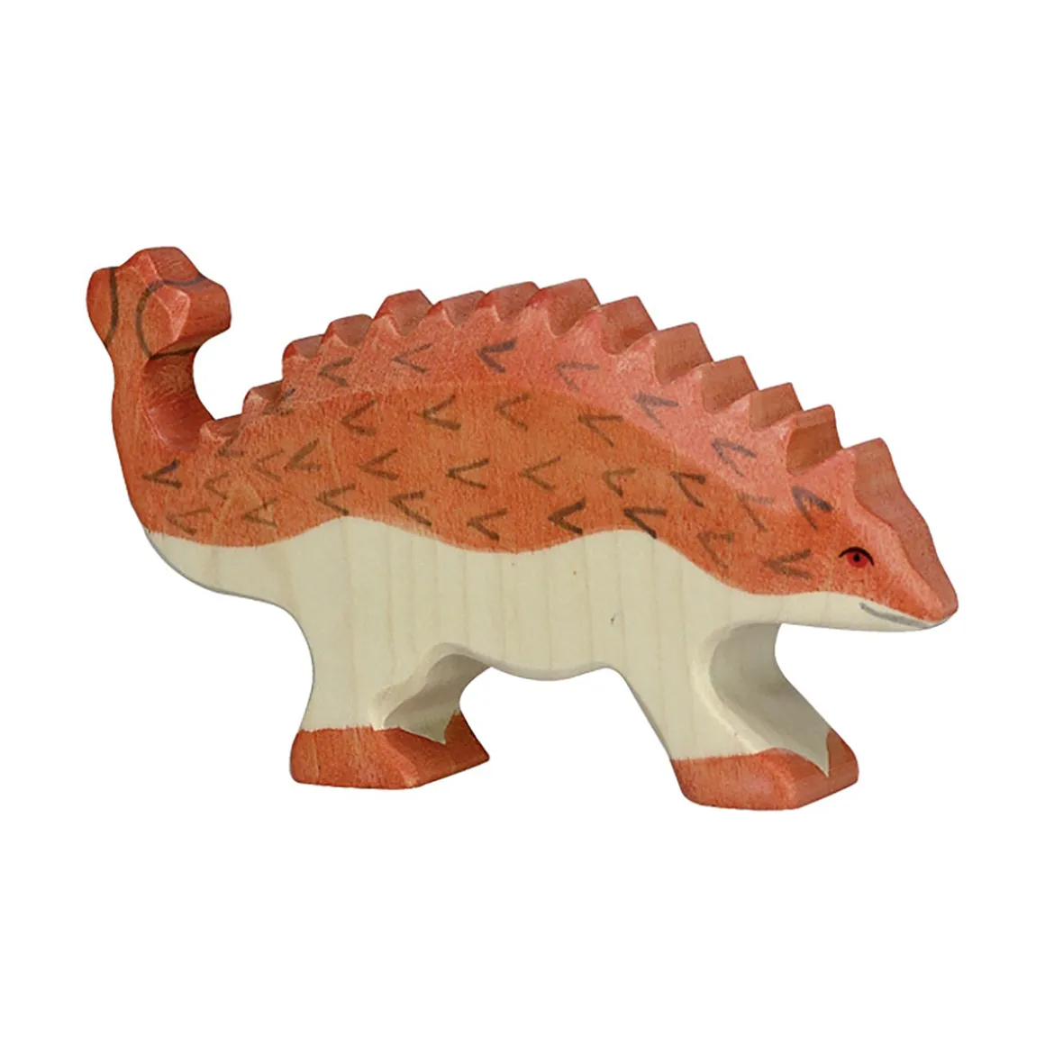 Wooden Ankylosaurus by Holztiger