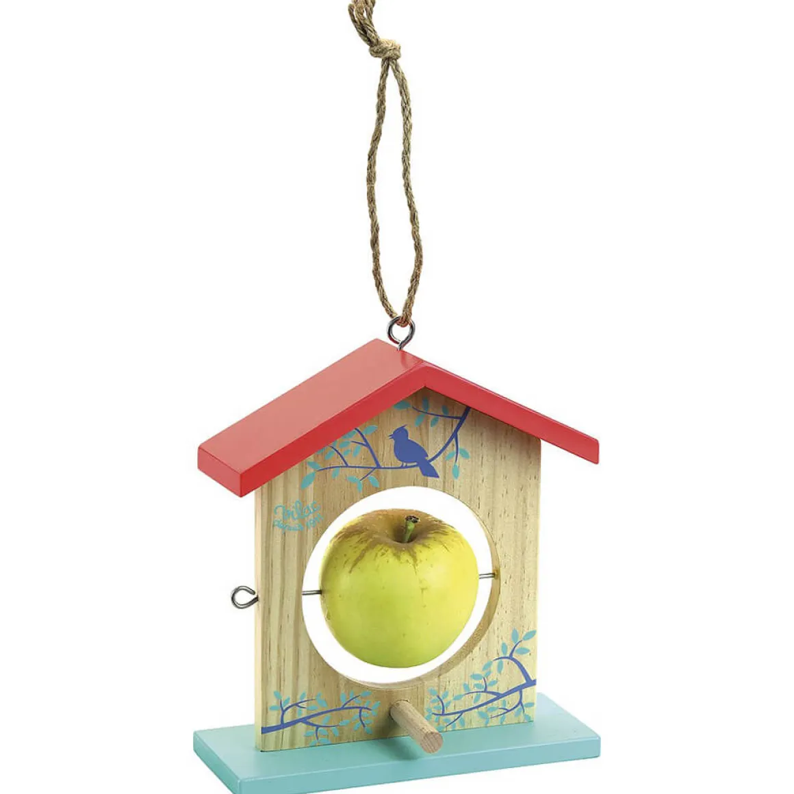 Wooden Birdhouse Feeder by Vilac