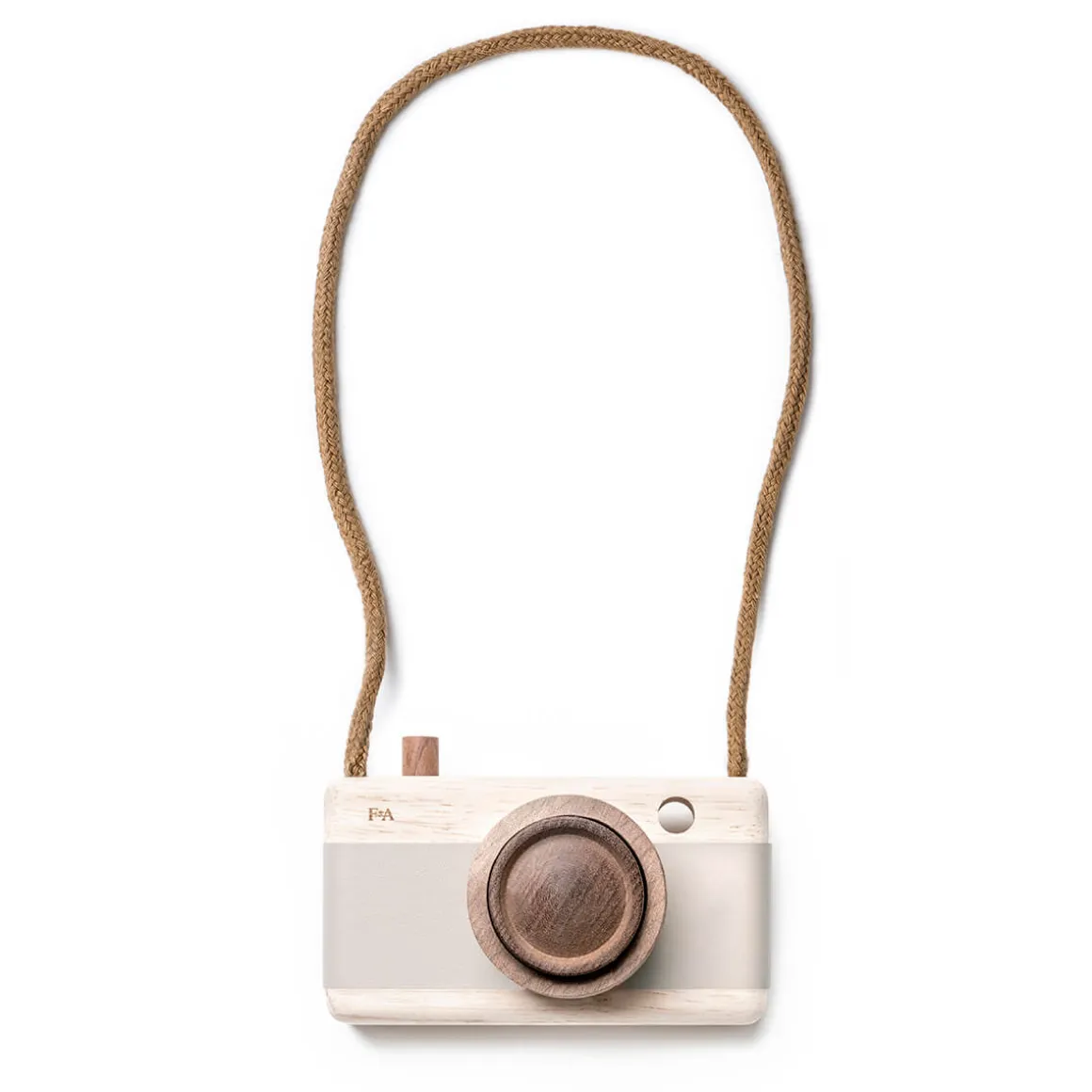 Wooden Camera in Beige by Fanny & Alexander