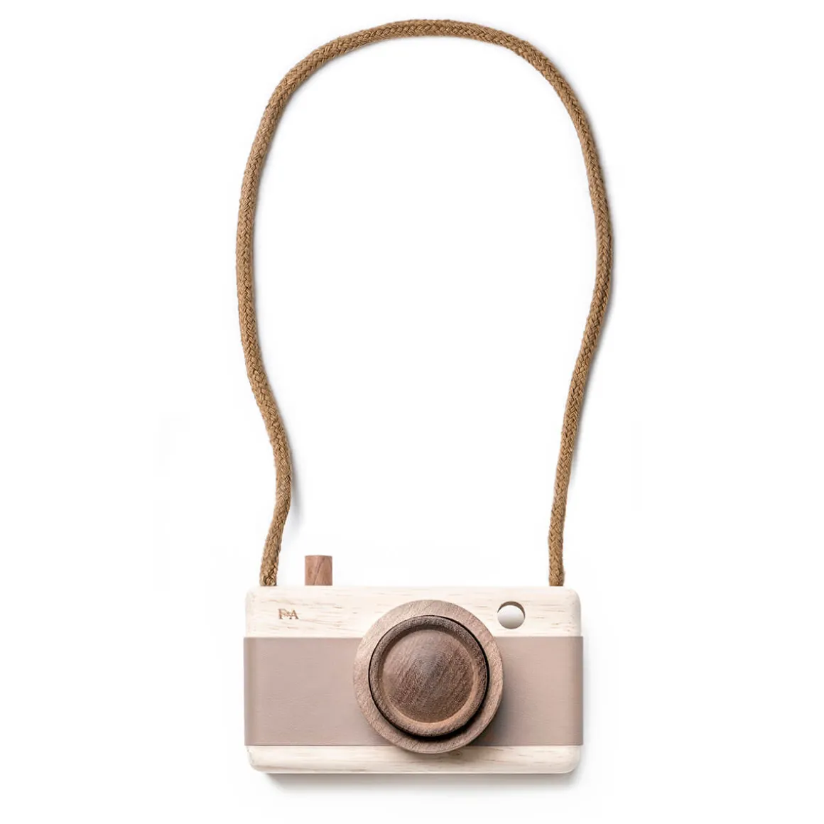 Wooden Camera in Cat's Paw Pink by Fanny & Alexander