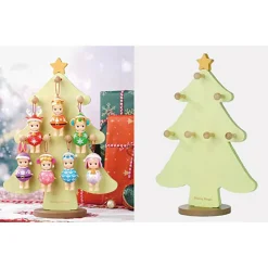 Wooden Christmas Tree Display - Standing (2023 Limited Edition) by Sonny Angel