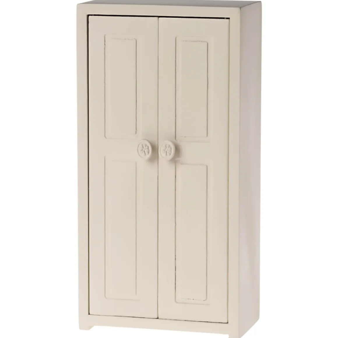 Wooden Closet for Mouse in Cream by Maileg
