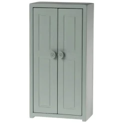 Wooden Closet for Mouse in Soft Blue by Maileg