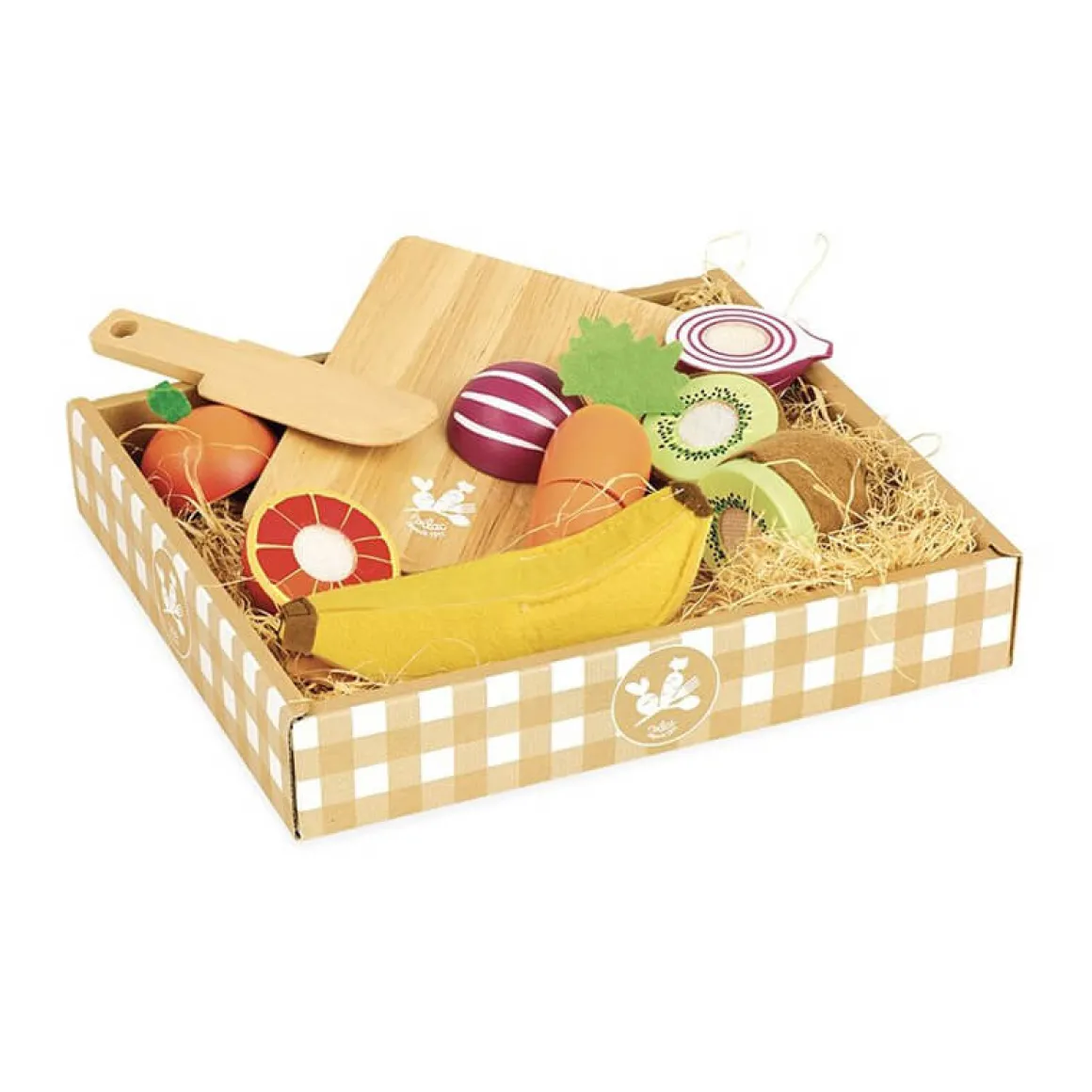Wooden Cutting Fruits and Vegetables by Vilac
