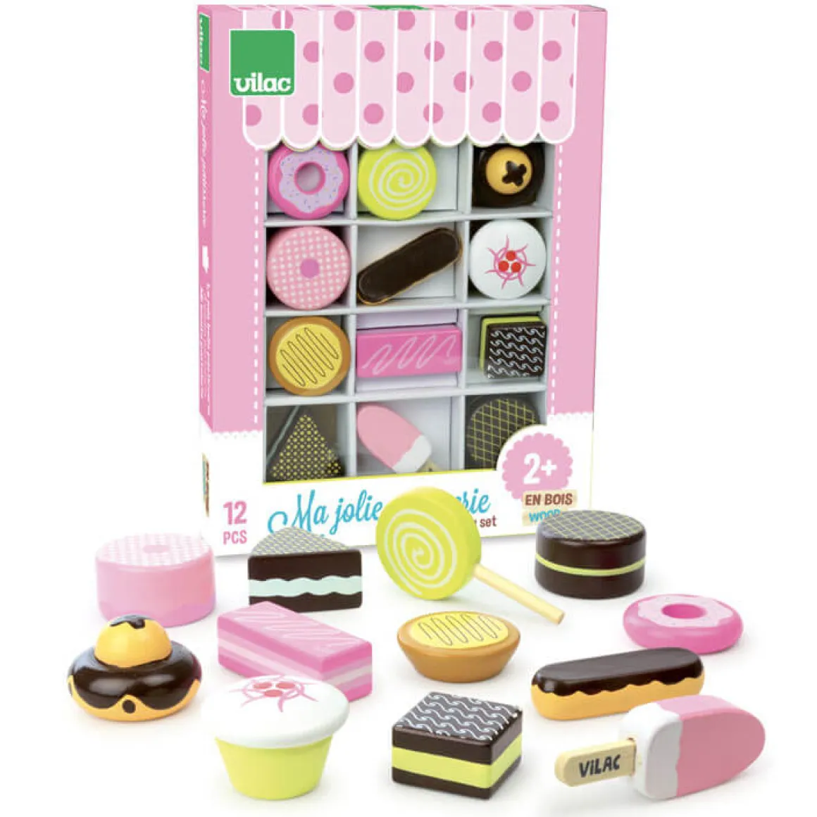 Wooden Patisserie Set By Vilac