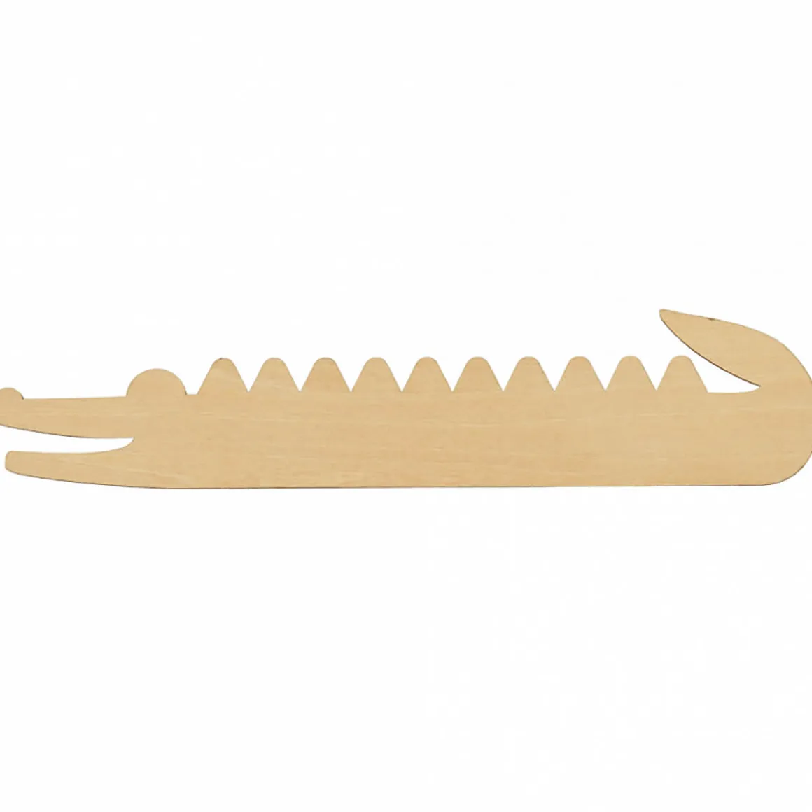 Wooden Ruler Crocodile by Rex London