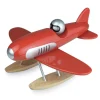 Wooden Toy Seaplane in Red by Vilac