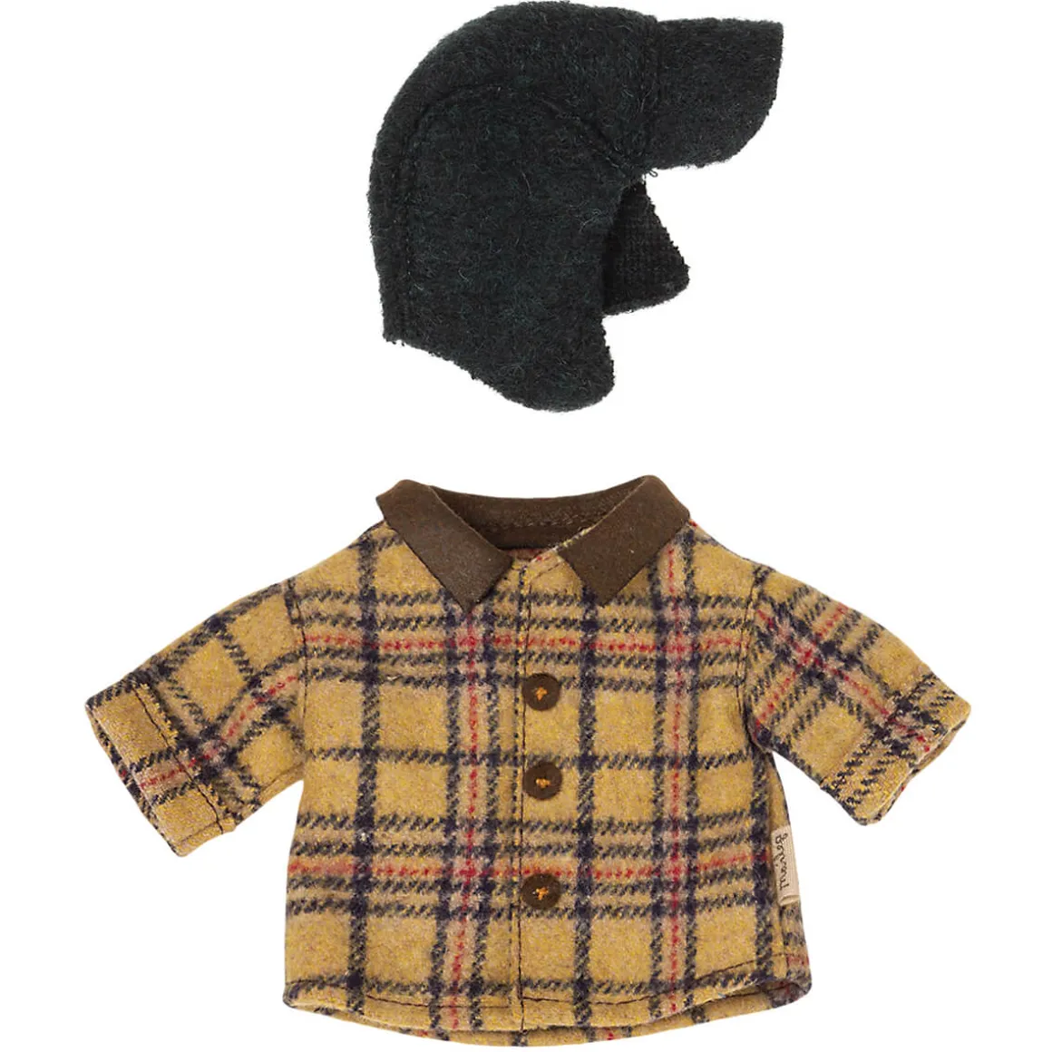 Woodsman Jacket and Hat For Teddy Dad by Maileg