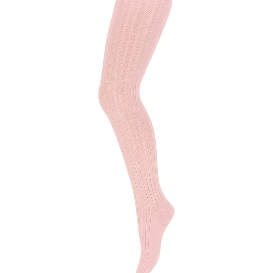 Wool Rib Tights in Silver Pink by MP Denmark