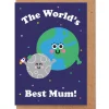 World's Best Mum Greetings Card by Studio Boketto
