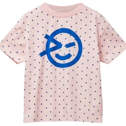 Wynken Tee in Pale Pink Polka by Wynken
