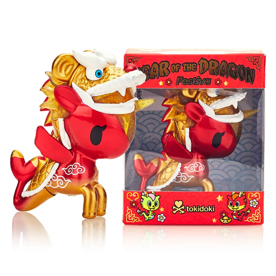 Year Of The Dragon Memicorno Figure (Limited Edition) by Tokidoki