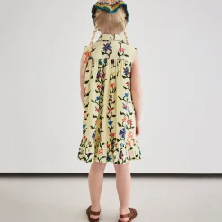 Yelena Dress in Alabaster Botanica by Misha & Puff