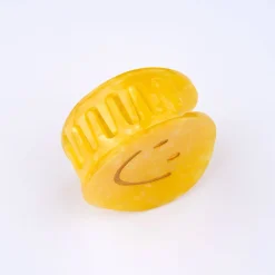 Yellow Smiley Hair Claw by Coucou Suzette