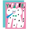 Yippee Greetings Card by Susie Hammer for Wrap