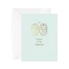 Yippee Its Twins Mini Greetings Card by Card Nest