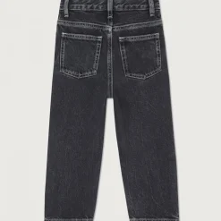 Yopday Kid's Straight Jeans in Black Vintage by American Vintage
