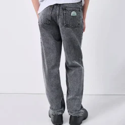 Yopday Kid's Straight Jeans in Grey Salt and Pepper by American Vintage