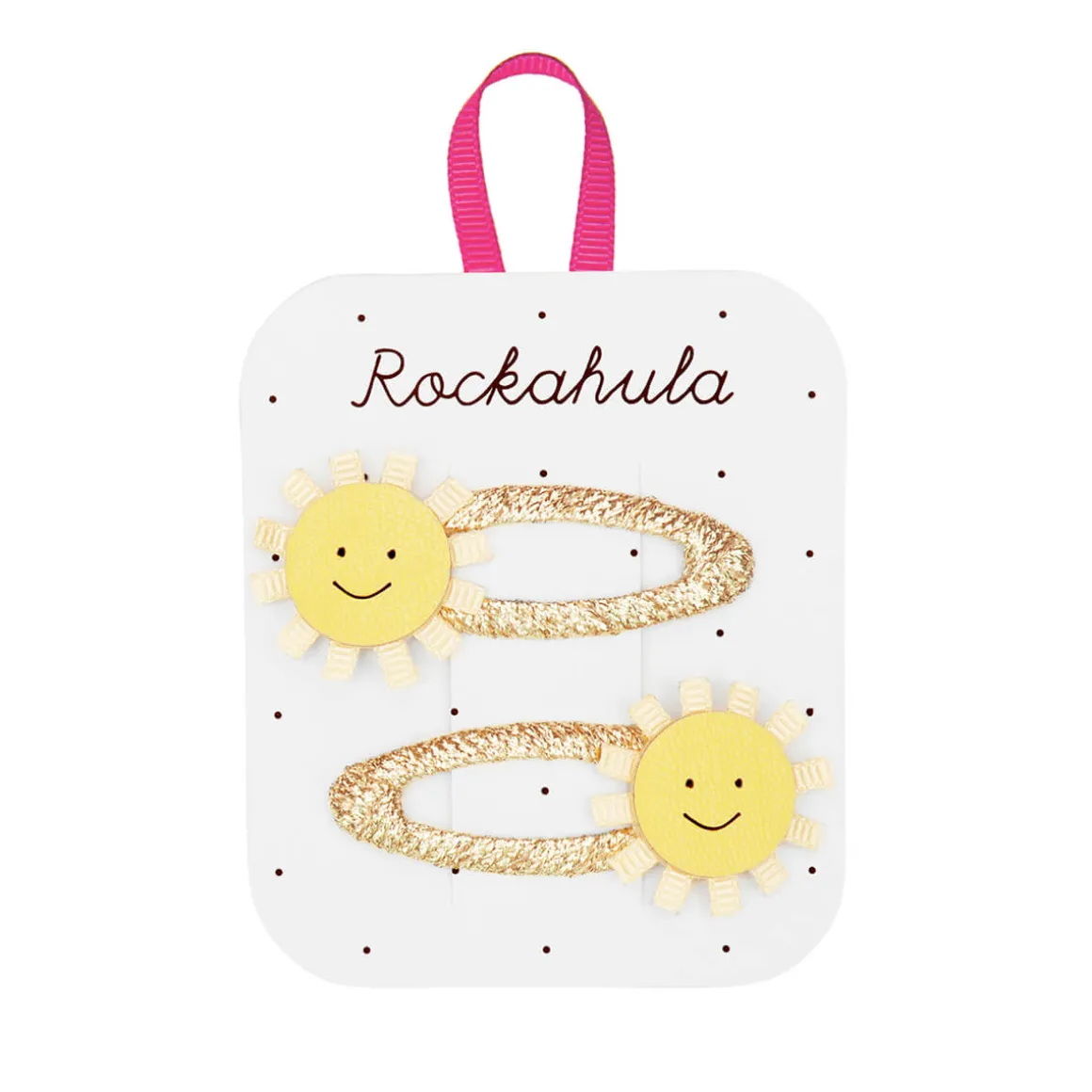 You Are My Sunshine Hair Clips by Rockahula