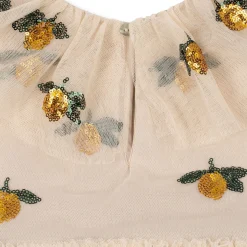 Yvonne Fairy Dress in Lemon Sequin by Konges Slojd