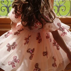 Yvonne Sleeve Dress in Bella Bow by Konges Slojd