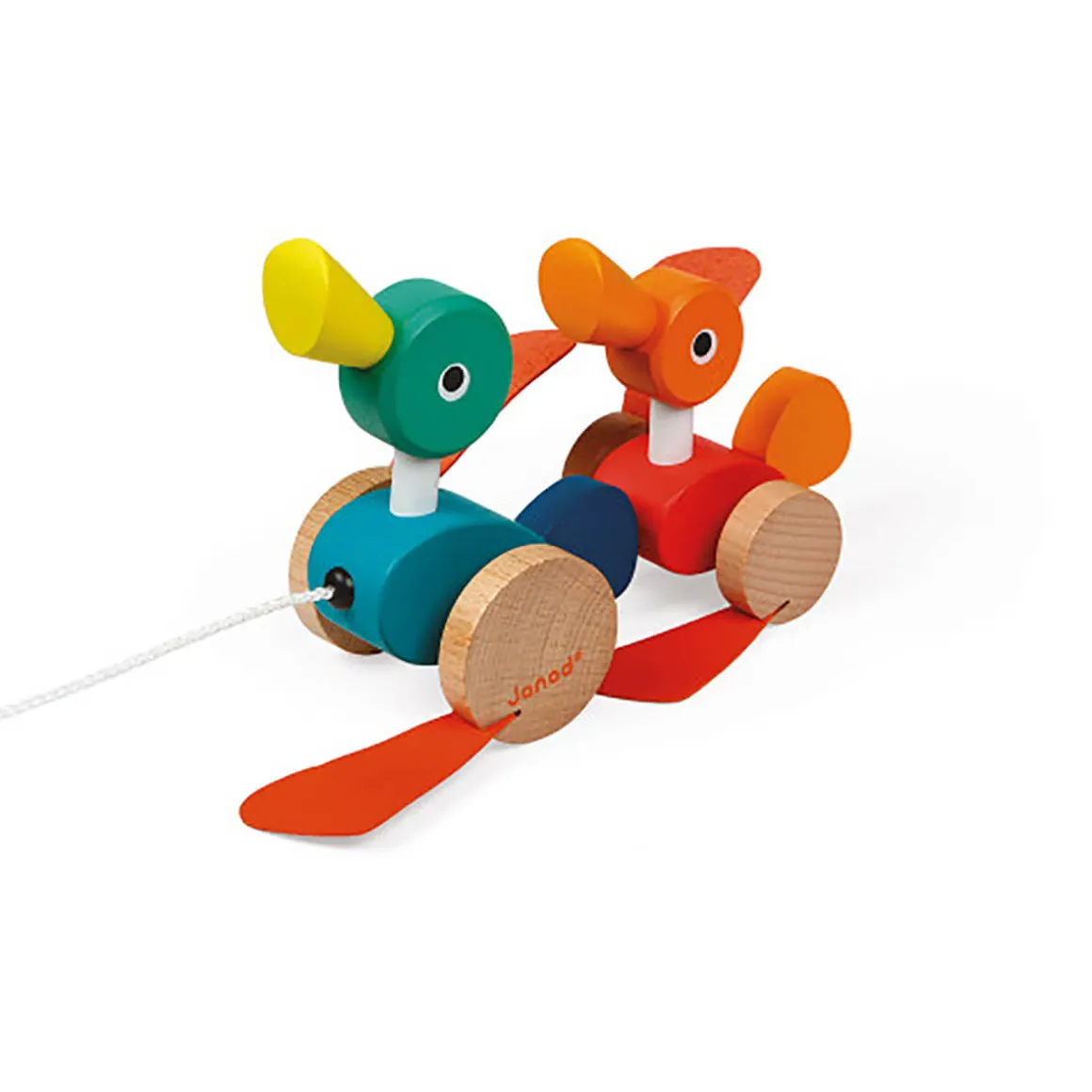 Zigolos Pull Along Ducks by Janod