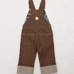 Zip Overall in Earth by Misha & Puff
