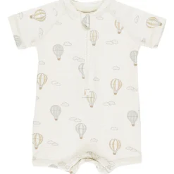 Zip Rashguard One Piece in Hot Air Balloons by Quincy Mae