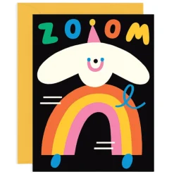 Zoom Greetings Card by Susie Hammer for Wrap